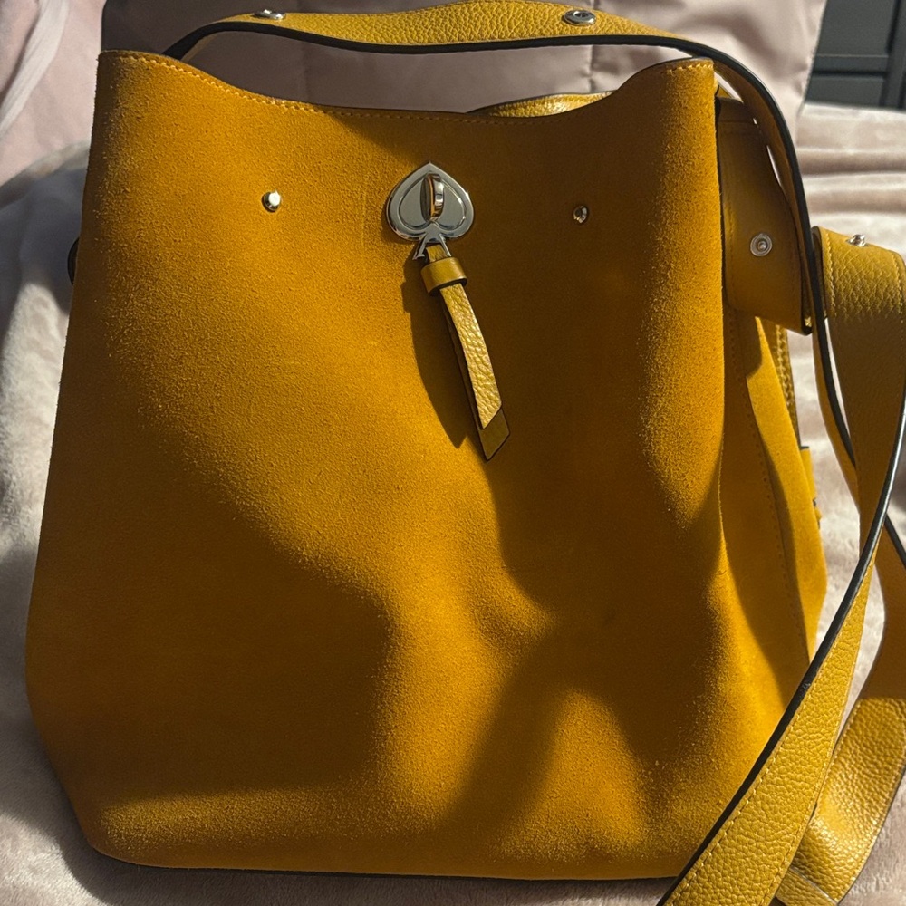Kate Spade Marti Large Bucket Bag - Suede
